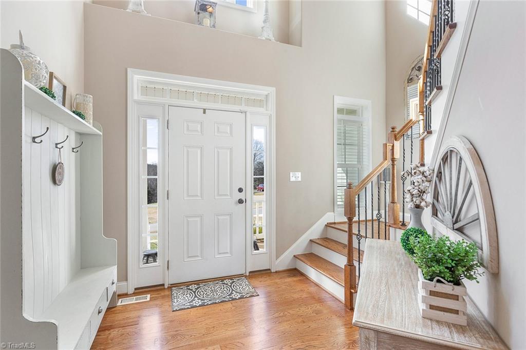 7458 Princess Ann Court Rural Hall, NC 27045 - Photo 4 of 30 Open 2-story foyer will welcome you and your guests with great natural lighting.