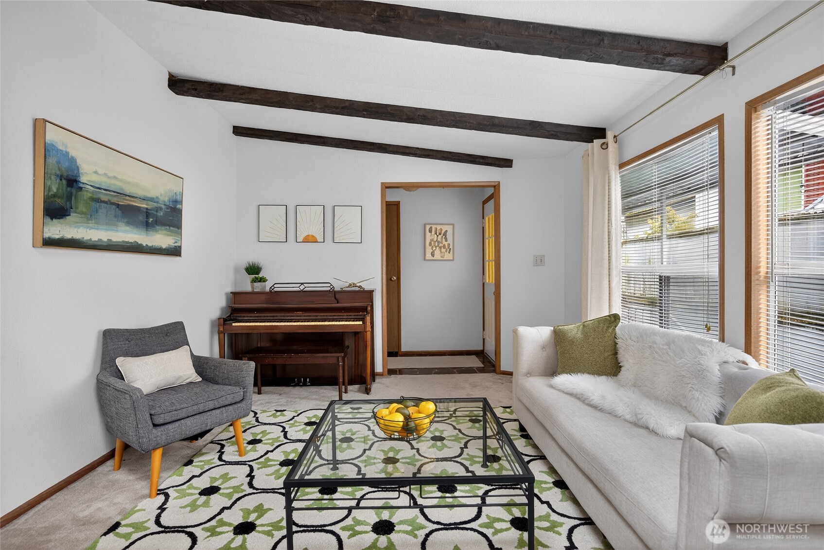 3323 207th Place Southeast Bothell, WA 98012 - Photo 9 of 33 a living room with furniture and a window