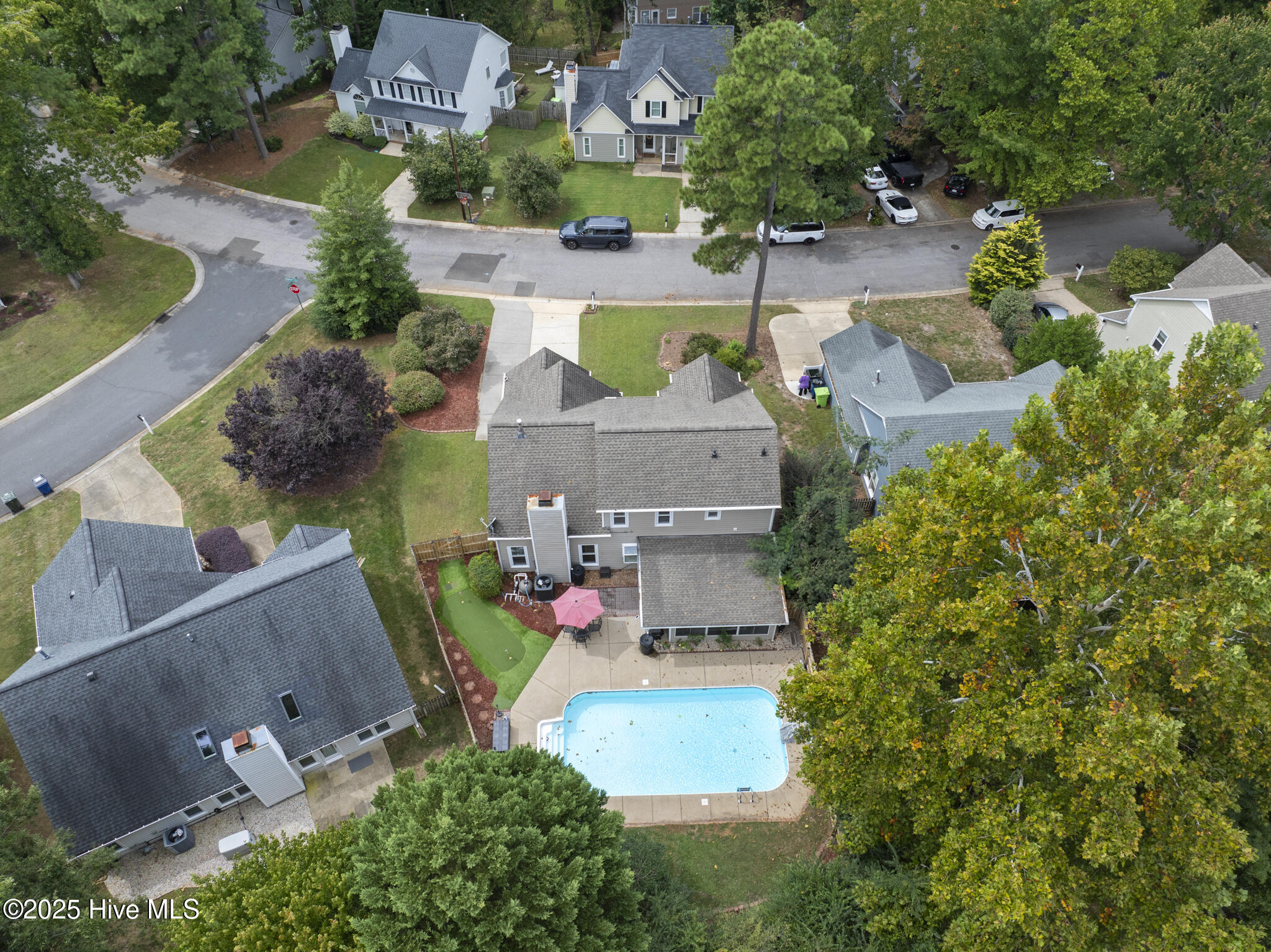 12200 Inglehurst Drive Raleigh, NC 27613 - Photo 40 of 53 Aerial View