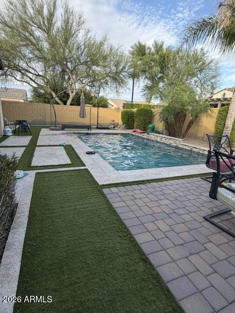 16121 West Berkeley Road Goodyear, AZ 85395 - Photo 19 of 20 a view of a backyard