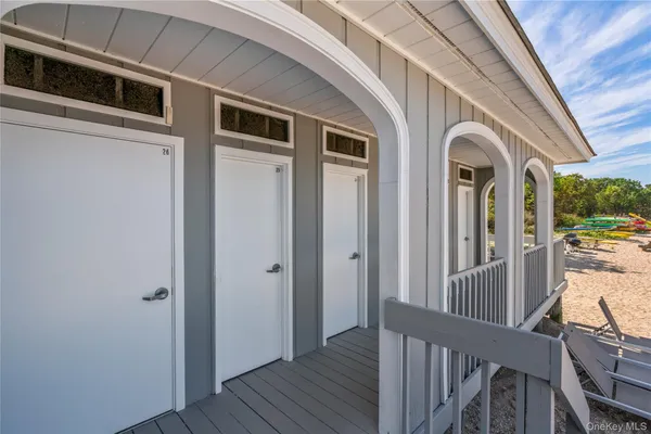 a view of a house with wooden floor