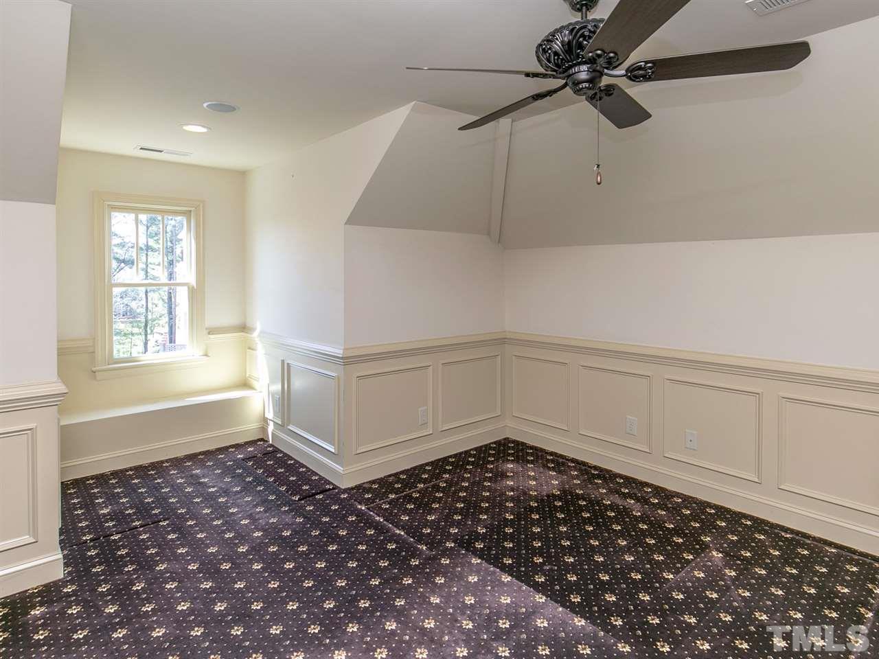 12609 Port Chester Court Raleigh, NC 27614 - Photo 17 of 23 Finished 3rd Floor with Half Bath and Walk-in Storage