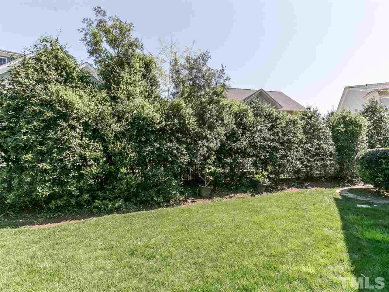 12609 Port Chester Court Raleigh, NC 27614 - Photo 18 of 23 Private, Fenced Backyard with Irrigation