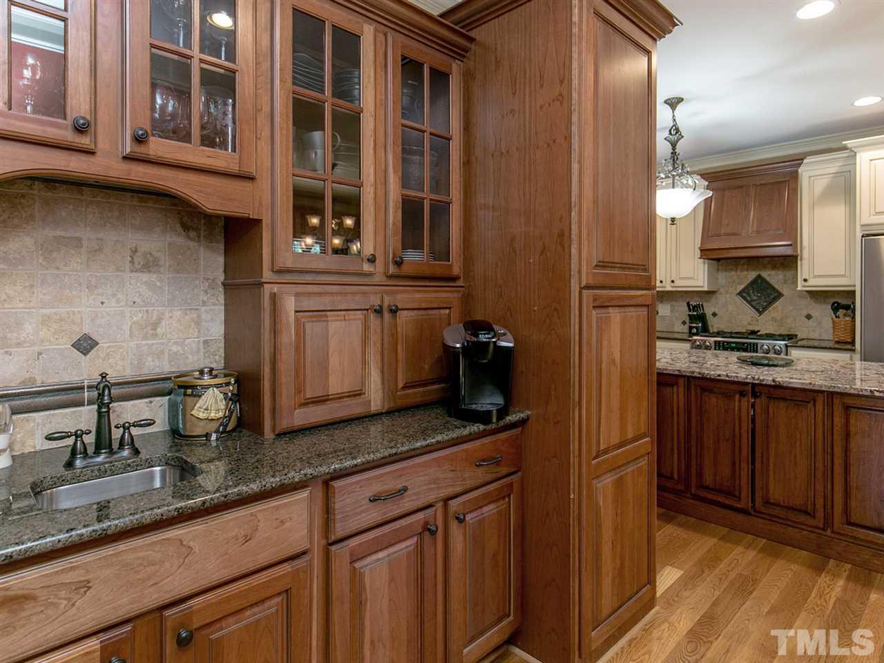 12609 Port Chester Court Raleigh, NC 27614 - Photo 9 of 23 Butler's Pantry with Bar Sink