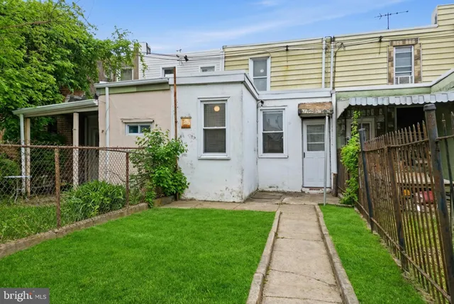 a view of a house with a patio