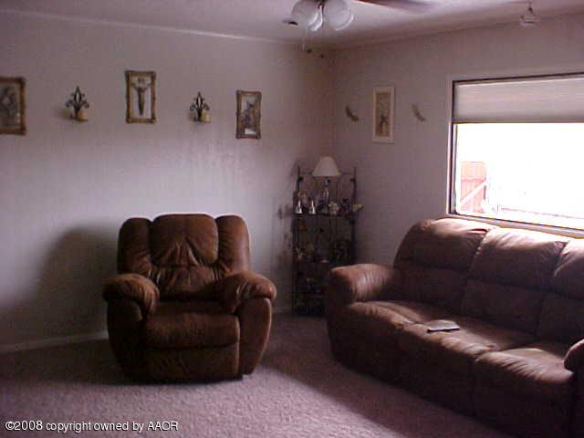 4702 South Fannin Street Amarillo, TX 79110 - Photo 2 of 10 a living room with furniture and a window