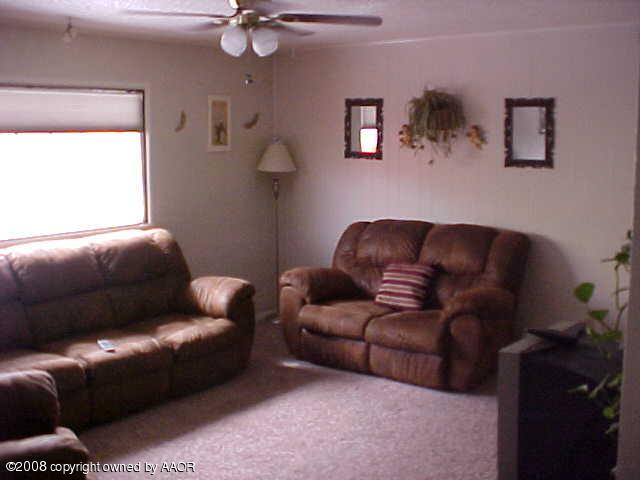 4702 South Fannin Street Amarillo, TX 79110 - Photo 3 of 10 a living room with furniture and a window
