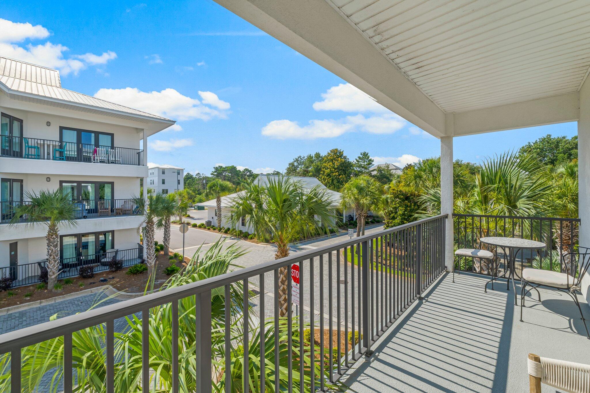 3958 West County Highway 30A, Unit 124 Santa Rosa Beach, FL 32459 - Photo 19 of 51 a view of a city from a balcony