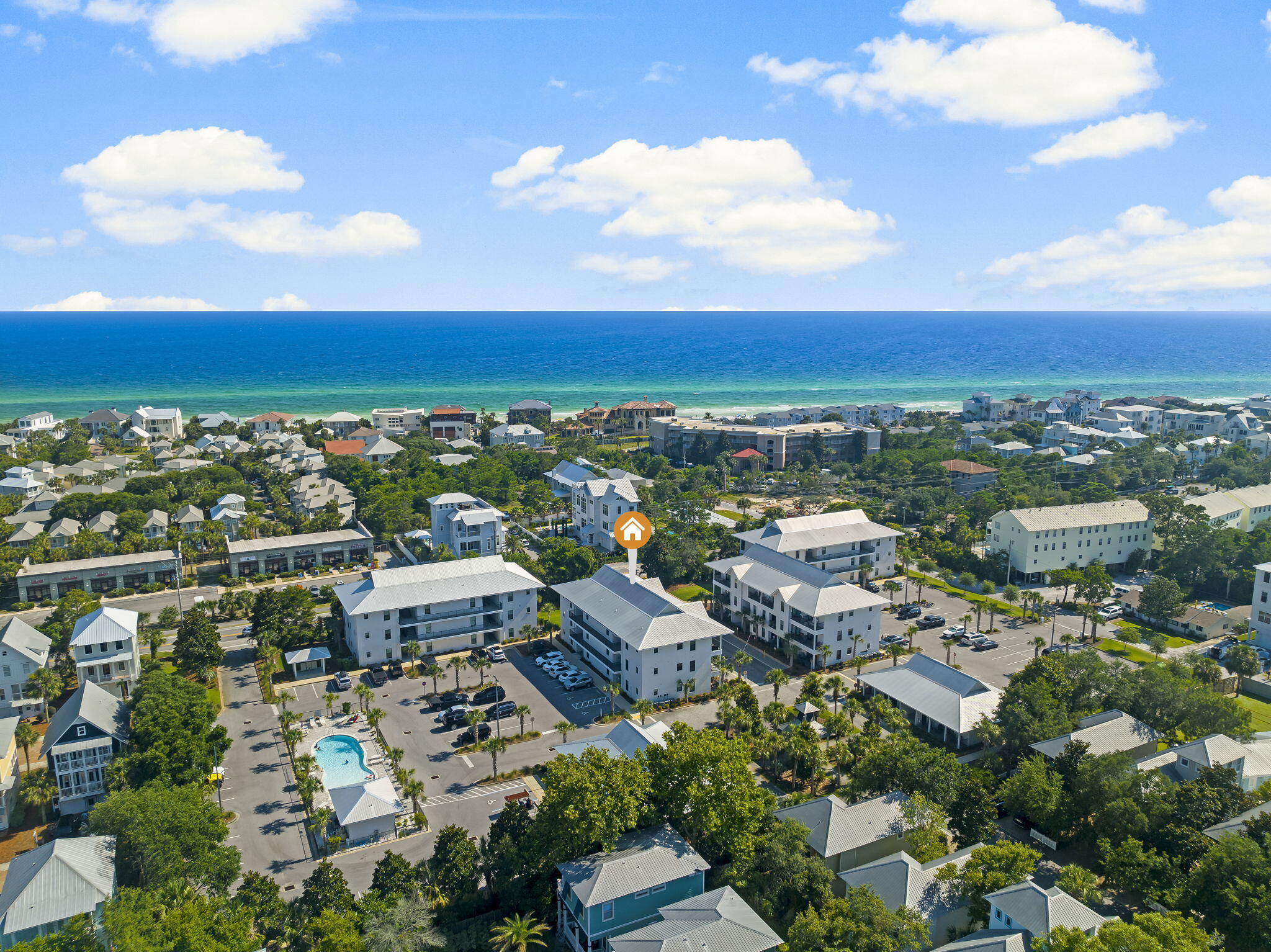 3958 West County Highway 30A, Unit 124 Santa Rosa Beach, FL 32459 - Photo 2 of 51 a view of a city with lot of buildings