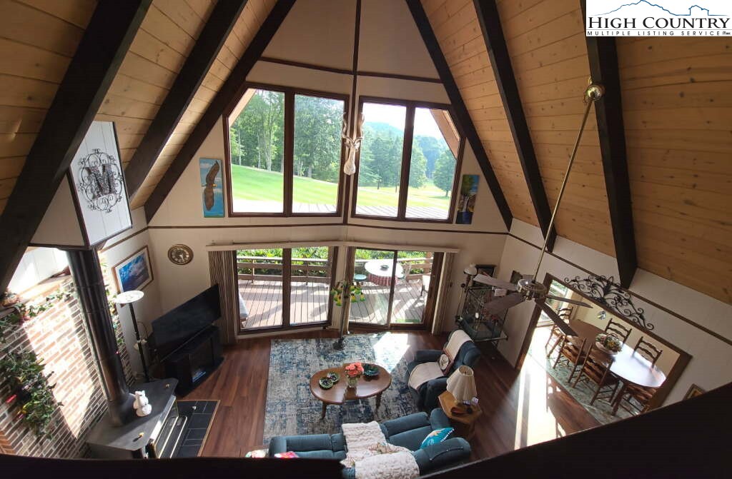 118 Pine Ridge Loop Newland, NC 28657 - Photo 12 of 50 a view of an entryway with wooden floor