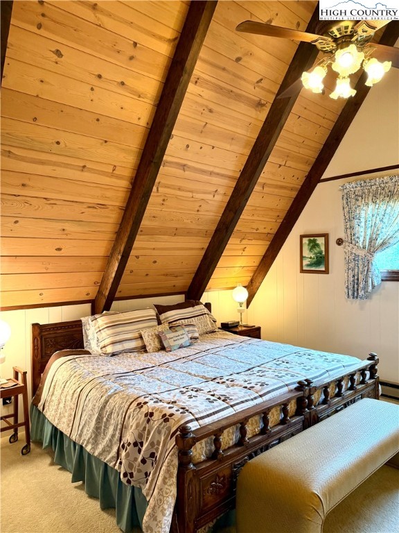 118 Pine Ridge Loop Newland, NC 28657 - Photo 24 of 50 a bed sitting in a bedroom next to a window