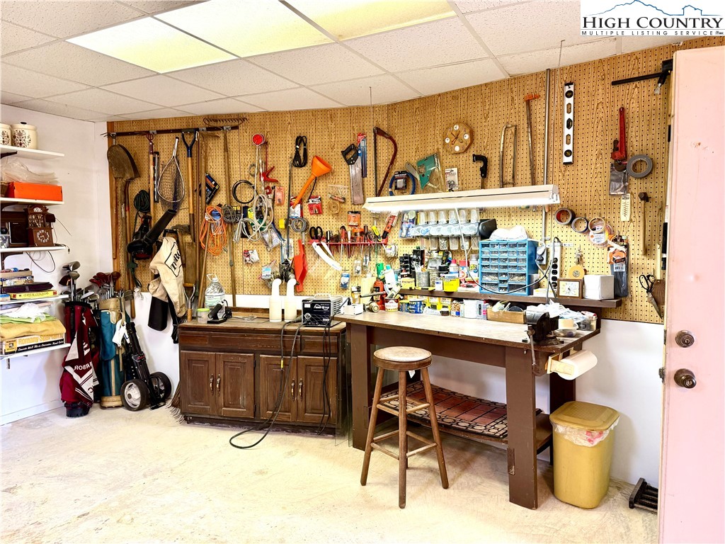 118 Pine Ridge Loop Newland, NC 28657 - Photo 34 of 50 a view of a room with gym equipment
