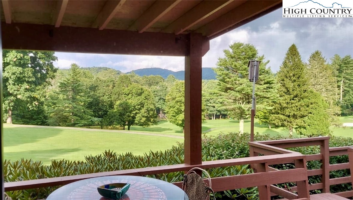 118 Pine Ridge Loop Newland, NC 28657 - Photo 37 of 50 a view of a balcony with lake from a balcony