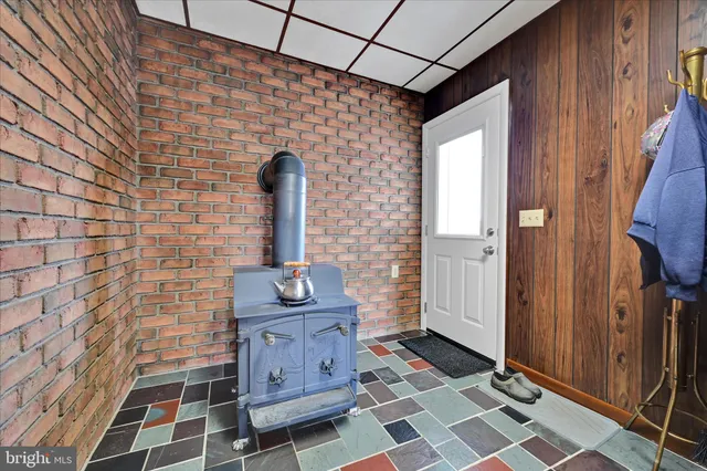 a view of an entryway door