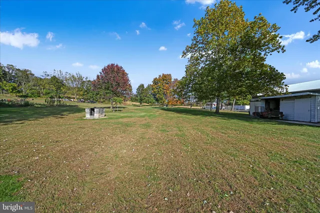 a view of a volley ball court