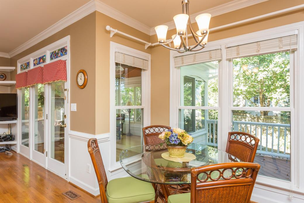 5215 Coffee Tree Drive Raleigh, NC 27613 - Photo 13 of 25 Enjoy early morning birdwatching at the huge window by the breakfast nook ! Breakfast Area