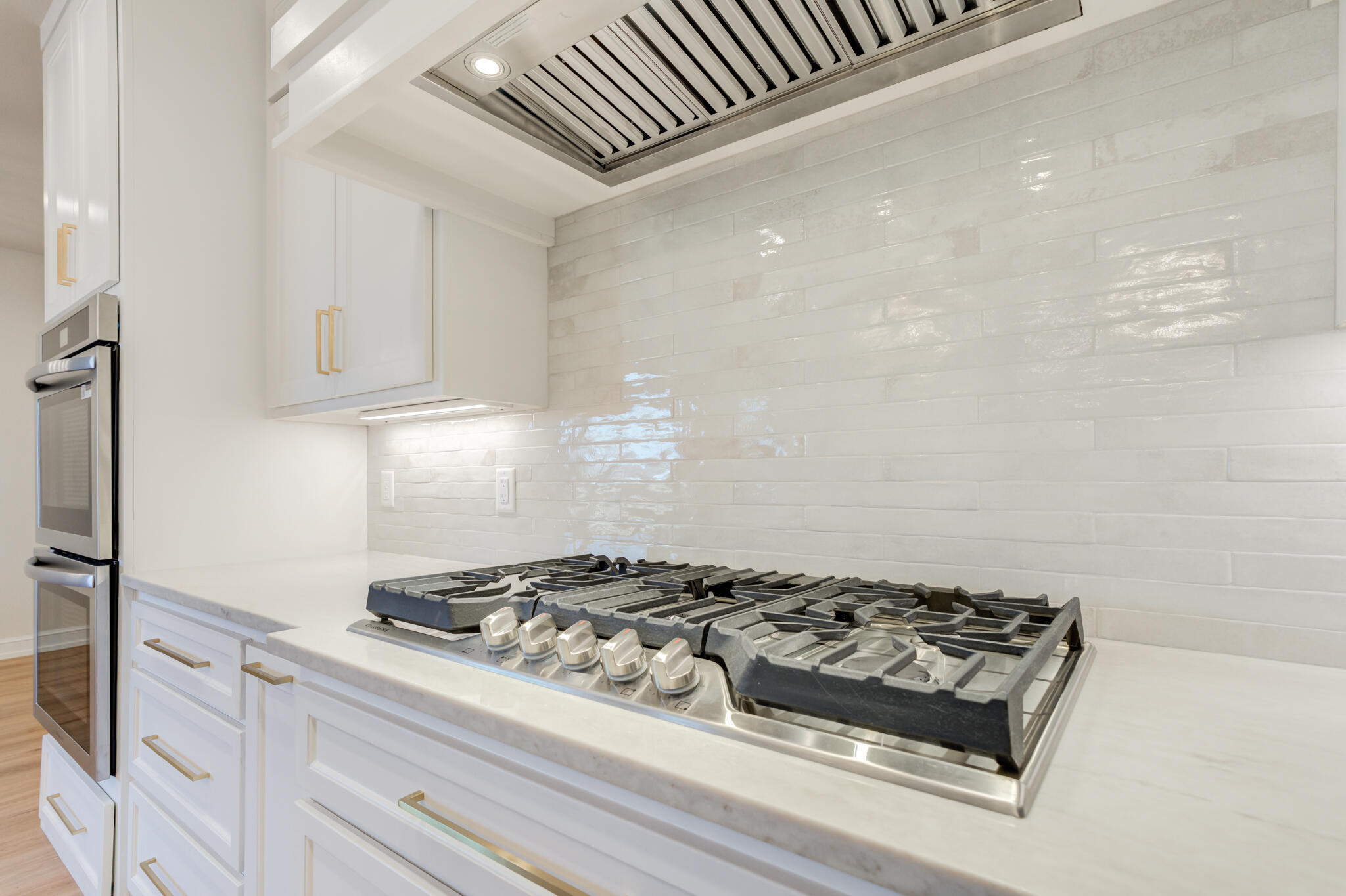 4602 140th Street Lubbock, TX 79424 - Photo 25 of 56 a stove top oven sitting inside of a kitchen