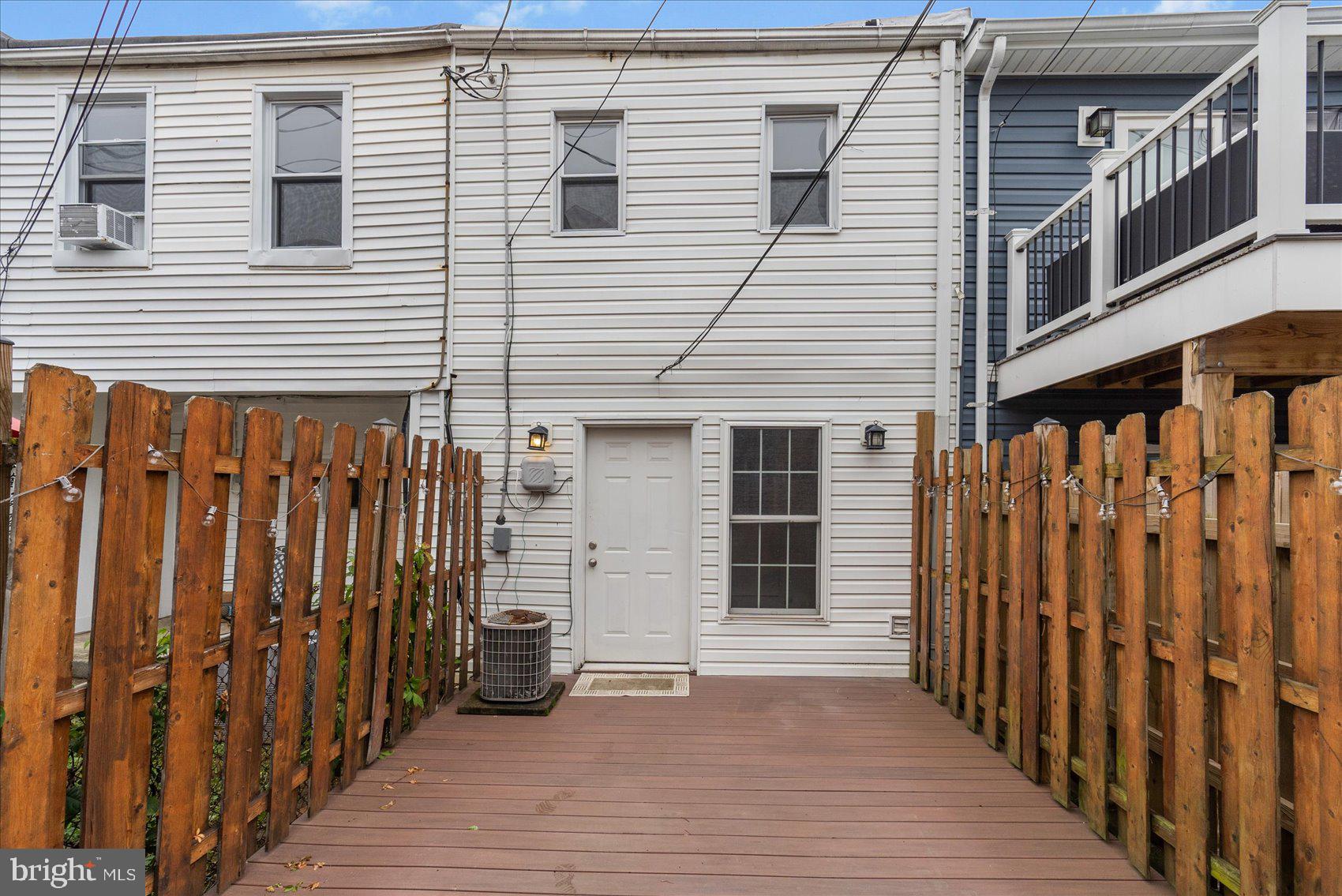 3112 Keswick Road Baltimore, MD 21211 - Photo 45 of 48 Rear deck replaced in mid-2020 w/ synthetic