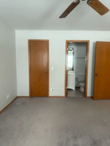 a view of empty room