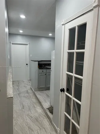 a view of closet area