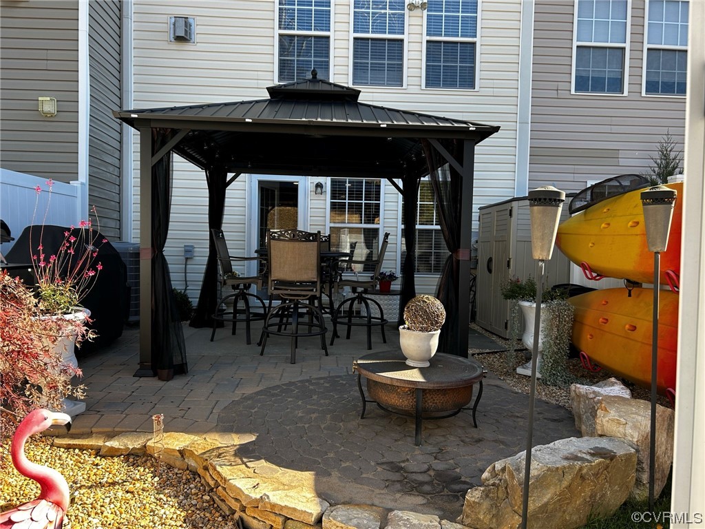 13460 Ridgemoor Lane Midlothian, VA 23114 - Photo 40 of 49 View of patio with pergola.