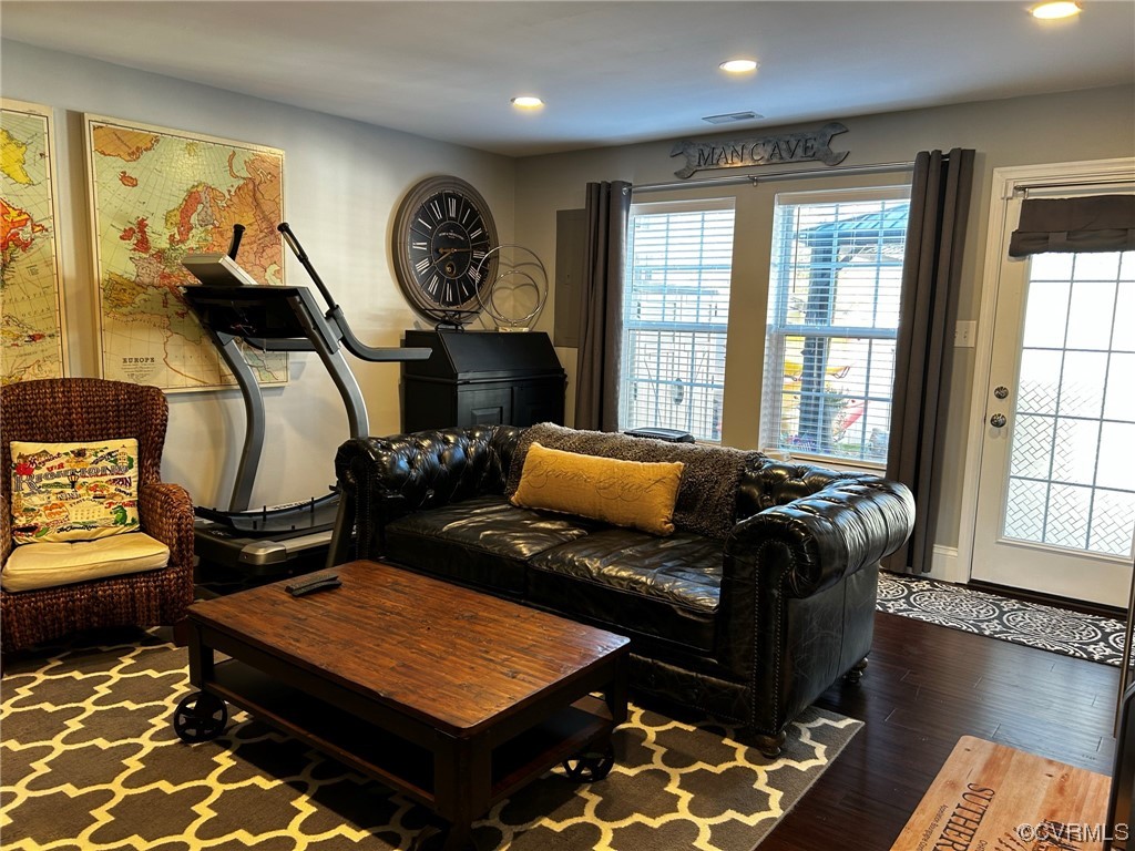 13460 Ridgemoor Lane Midlothian, VA 23114 - Photo 5 of 49 Recreation room. Access to patio.