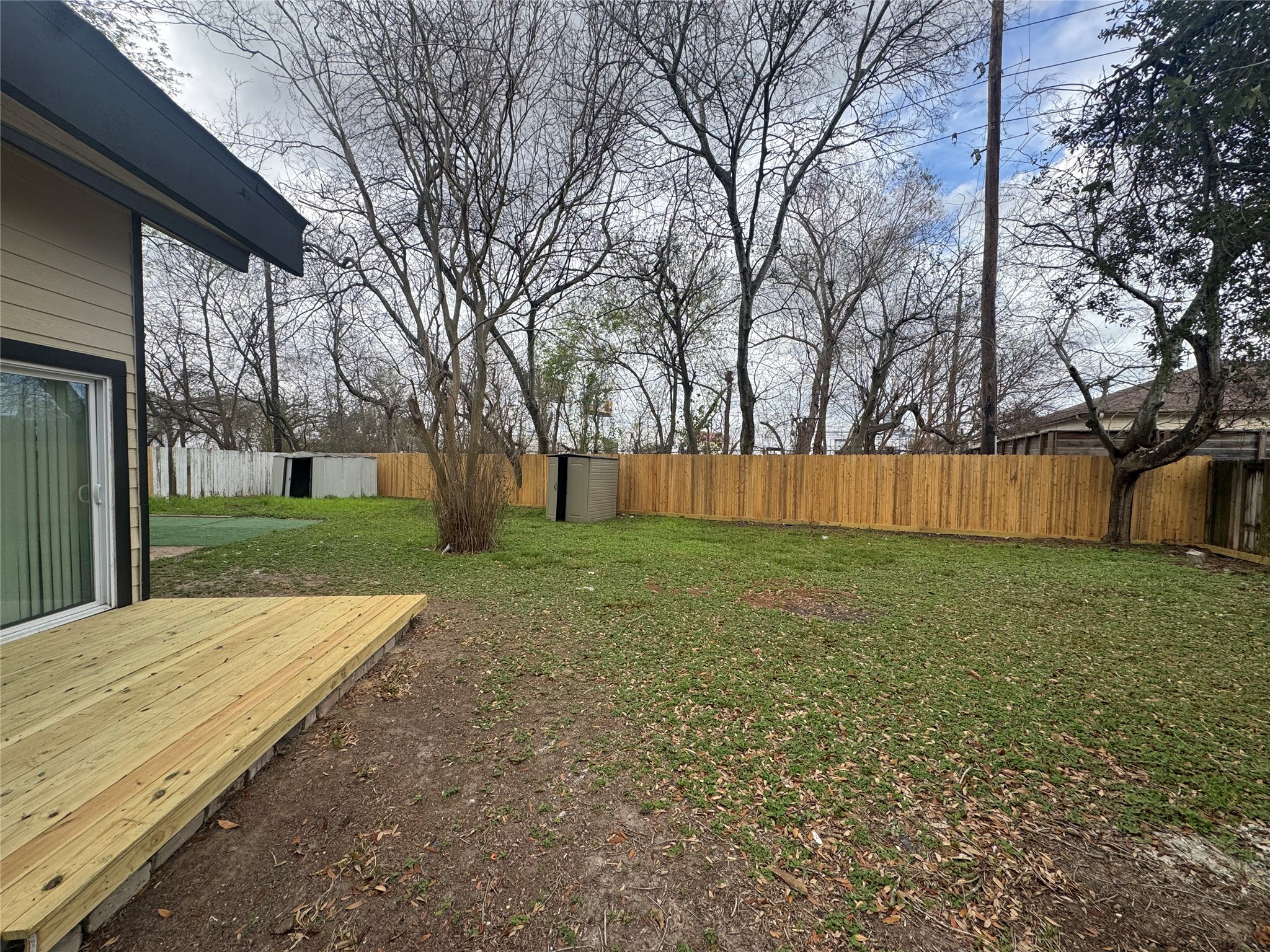 13626 Sunswept Way Houston, TX 77082 - Photo 30 of 30 a view of backyard with green space