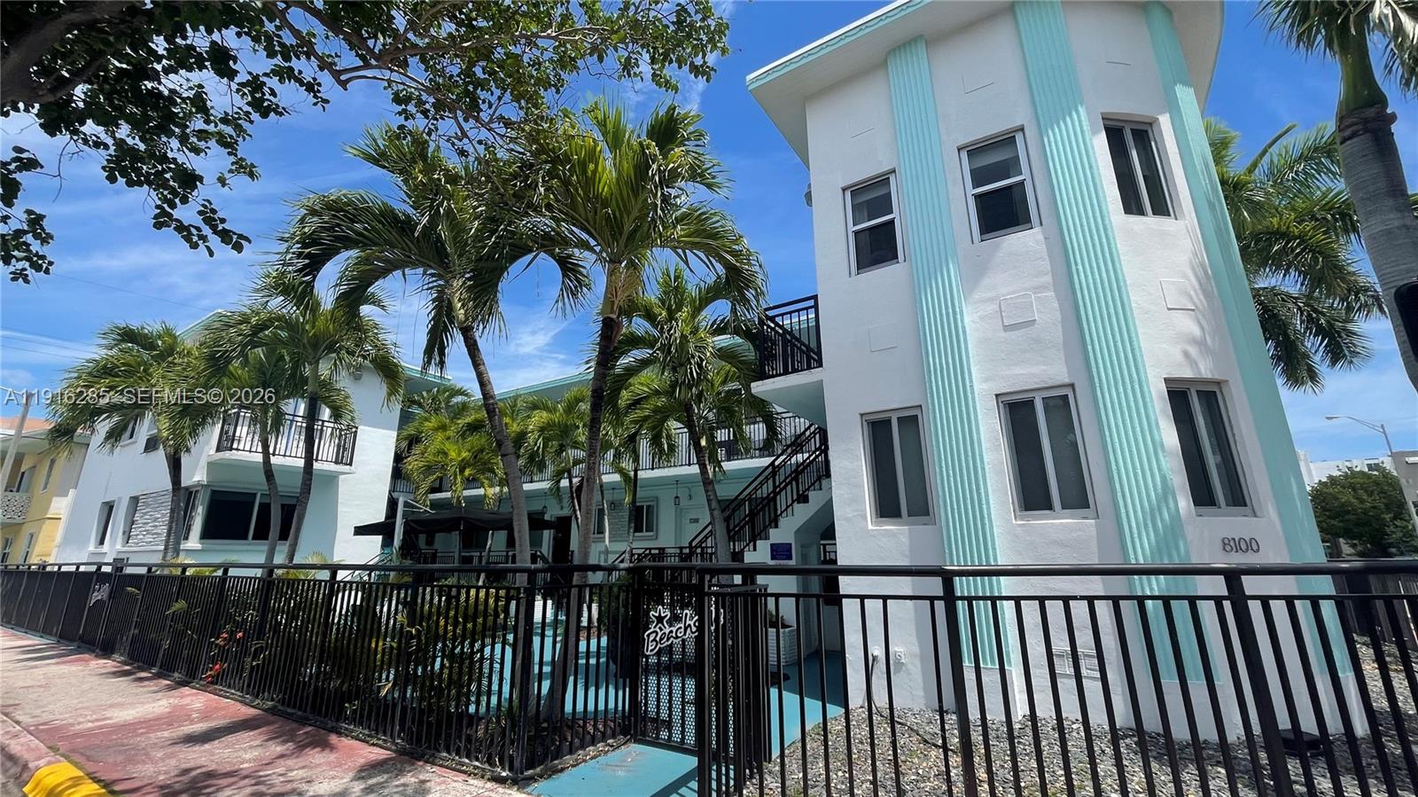 8100 Harding Avenue, Unit 508 Miami Beach, FL 33141 - Photo 3 of 20 a view of balcony with plants
