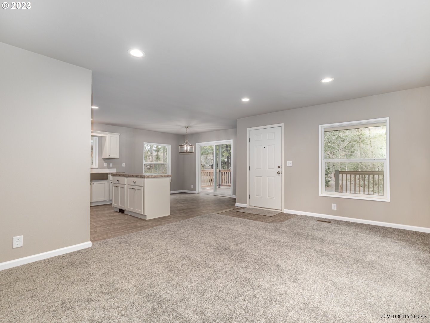 65195 East Sandy River Lane Rhododendron, OR 97049 - Photo 8 of 29 a view of an empty room with a window
