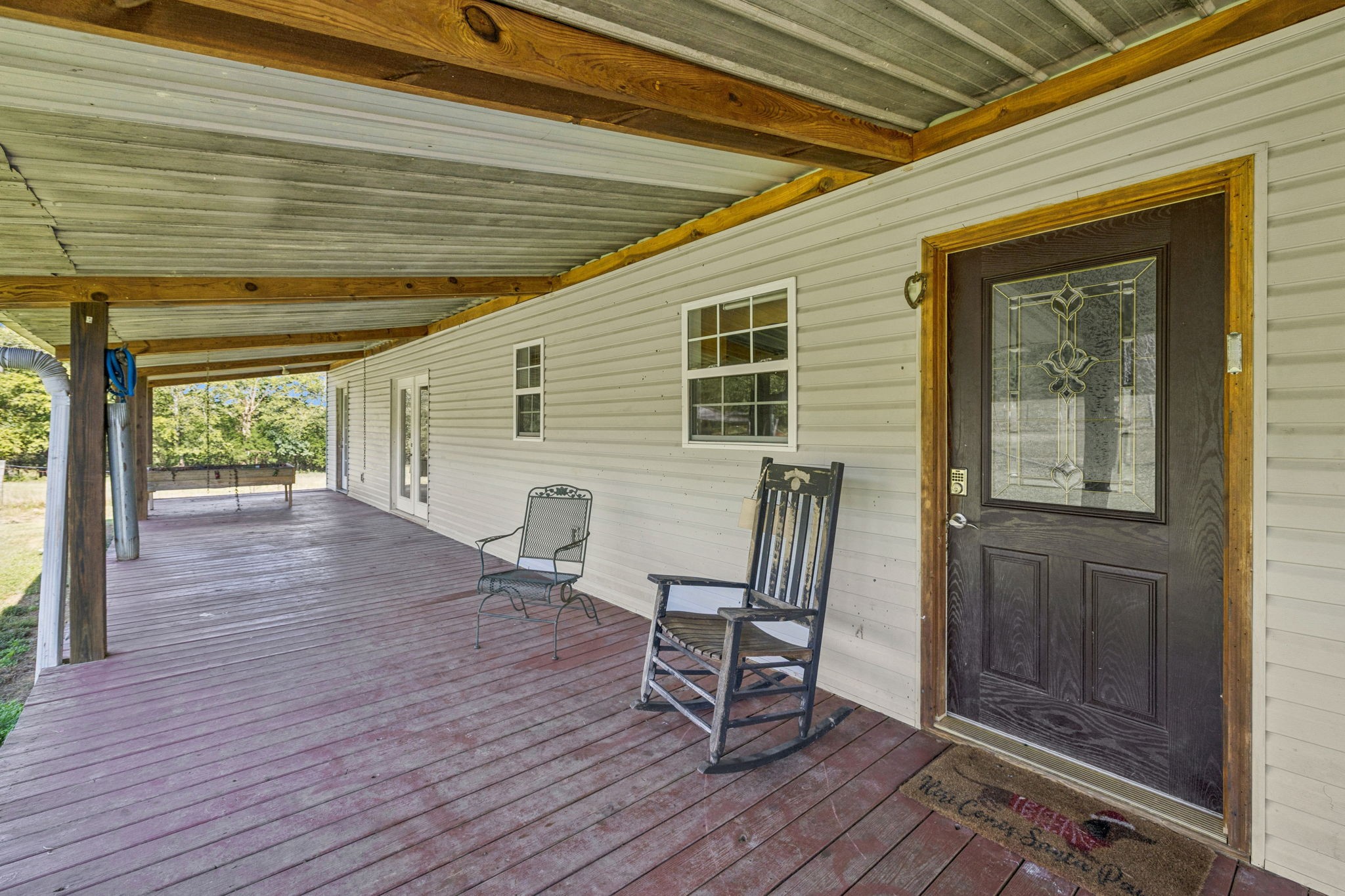 284 Duck Branch Road Fayetteville, TN 37334 - Photo 33 of 47 a view of a two chairs in the balcony
