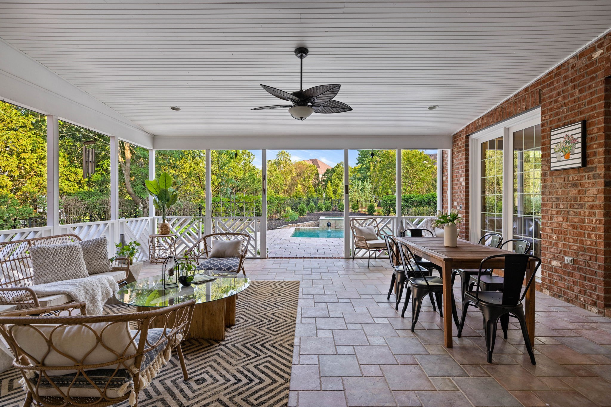 701 Sinclair Circle Brentwood, TN 37027 - Photo 57 of 70 a view of a dining room with furniture window and outside view