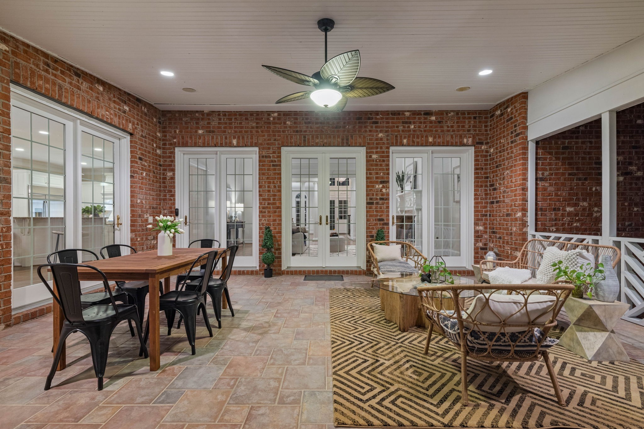701 Sinclair Circle Brentwood, TN 37027 - Photo 59 of 70 a dining room with furniture a chandelier and a rug