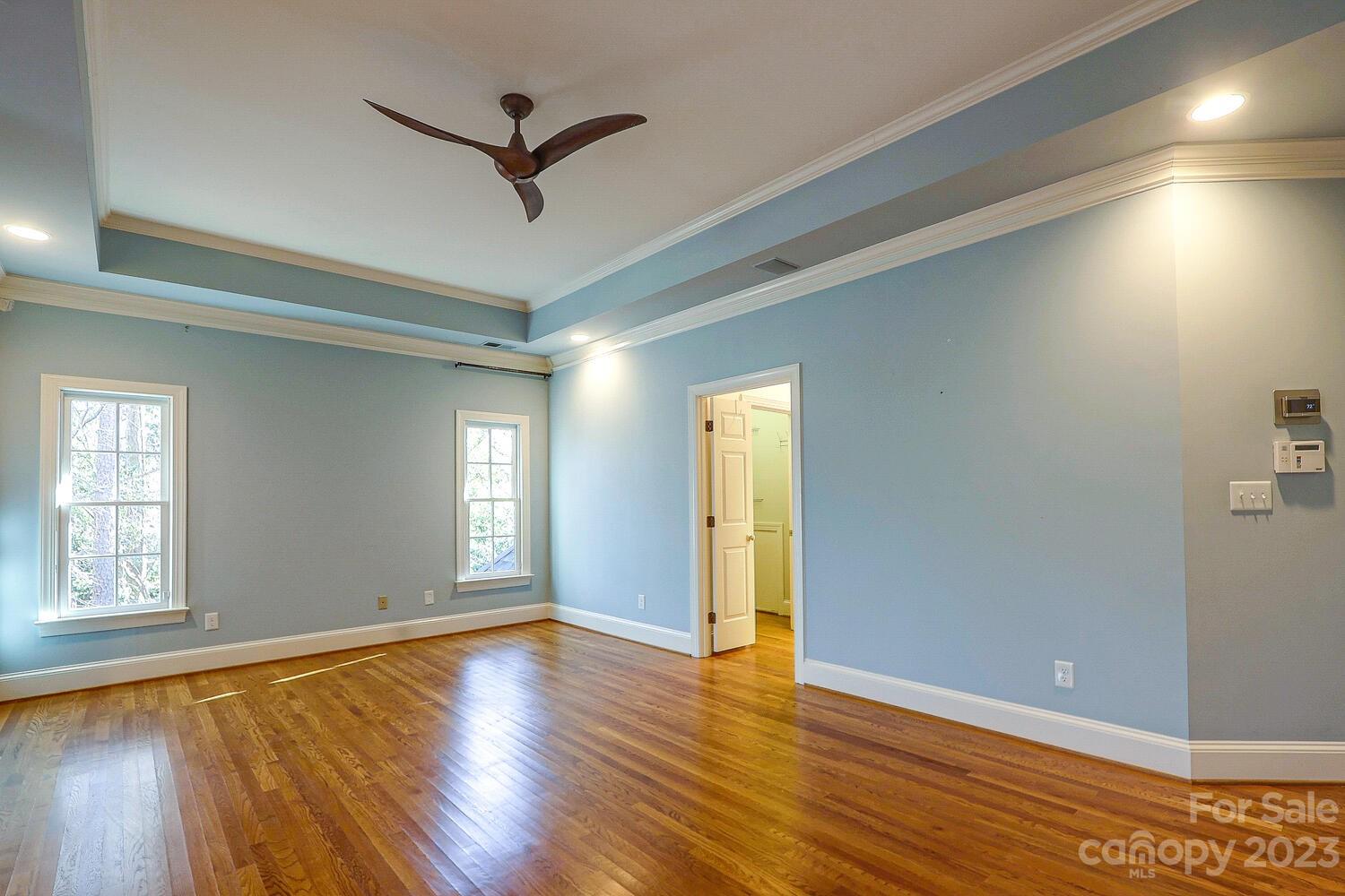 1732 Rutledge Avenue Charlotte, NC 28211 - Photo 19 of 30 wooden floor in an empty room with a window