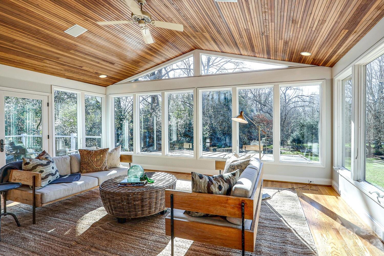 1732 Rutledge Avenue Charlotte, NC 28211 - Photo 9 of 30 a living room with furniture and a large window