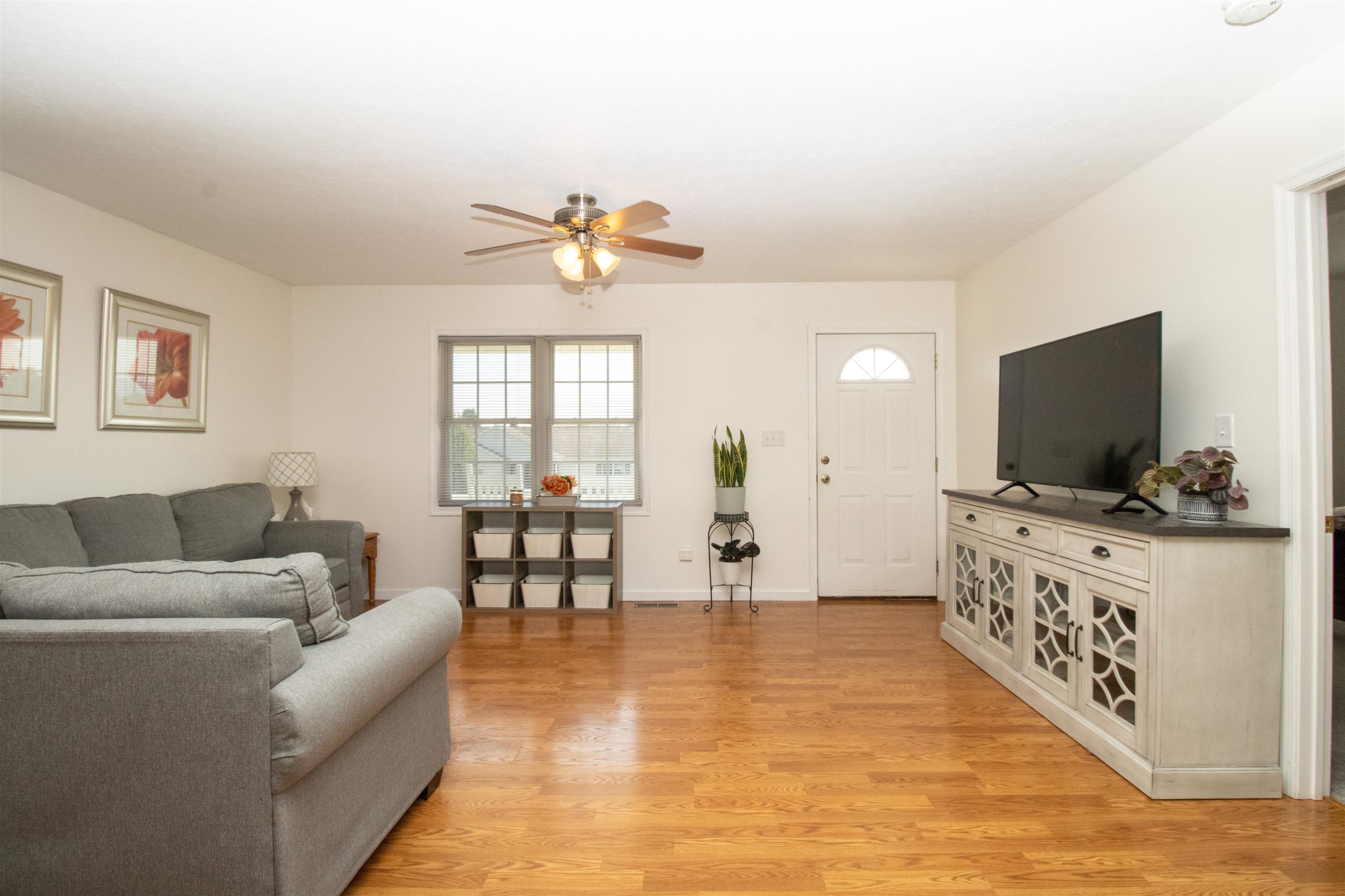 37 Danforth Drive Weyers Cave, VA 24486 - Photo 11 of 45 a living room with furniture and a flat screen tv