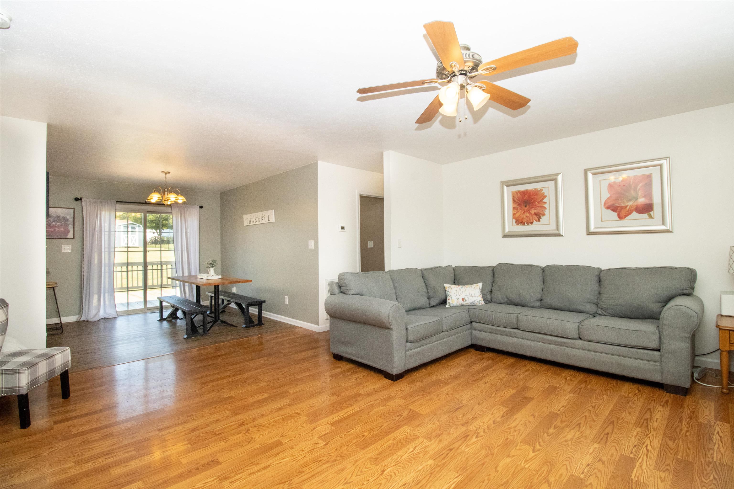 37 Danforth Drive Weyers Cave, VA 24486 - Photo 8 of 45 a living room with furniture and view of kitchen