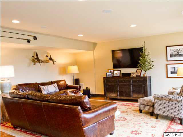 1190 Turner Mountain Road Charlottesville, VA 22901 - Photo 13 of 44 a living room with furniture and a flat screen tv