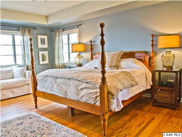 1190 Turner Mountain Road Charlottesville, VA 22901 - Photo 14 of 44 a bedroom with a bed and wooden floor