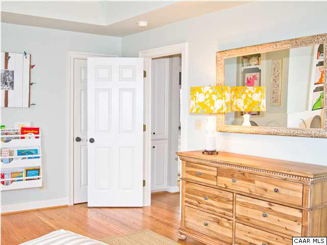 1190 Turner Mountain Road Charlottesville, VA 22901 - Photo 17 of 44 a view of hallway with wooden floor and cabinet