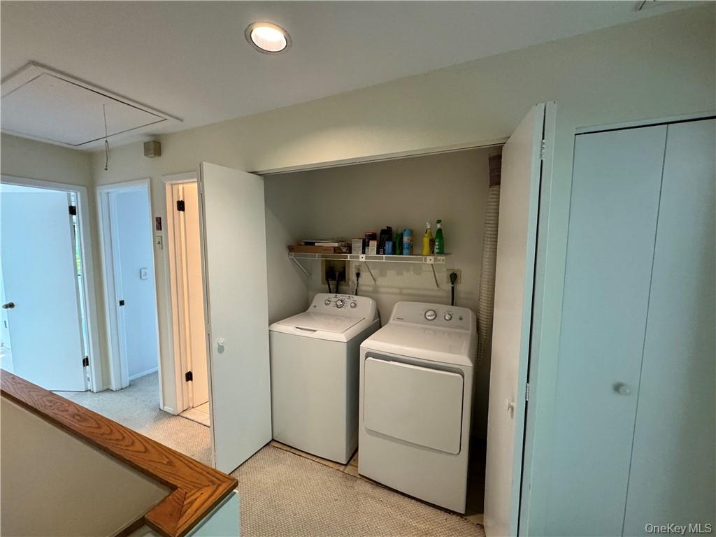 17 Rambling Brook Road Chappaqua, NY 10514 - Photo 20 of 32 Convenient upstairs laundry with new doors