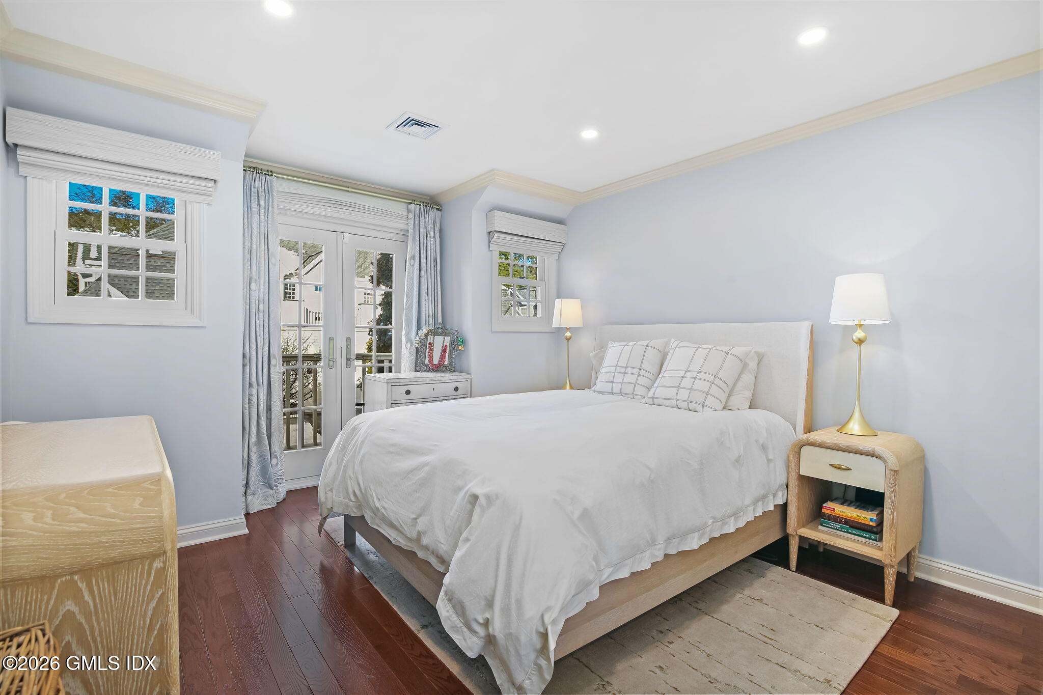 48 Spring Street, Unit 14 Greenwich, CT 06830 - Photo 19 of 25 3rd Bedroom with Juliet Balcony