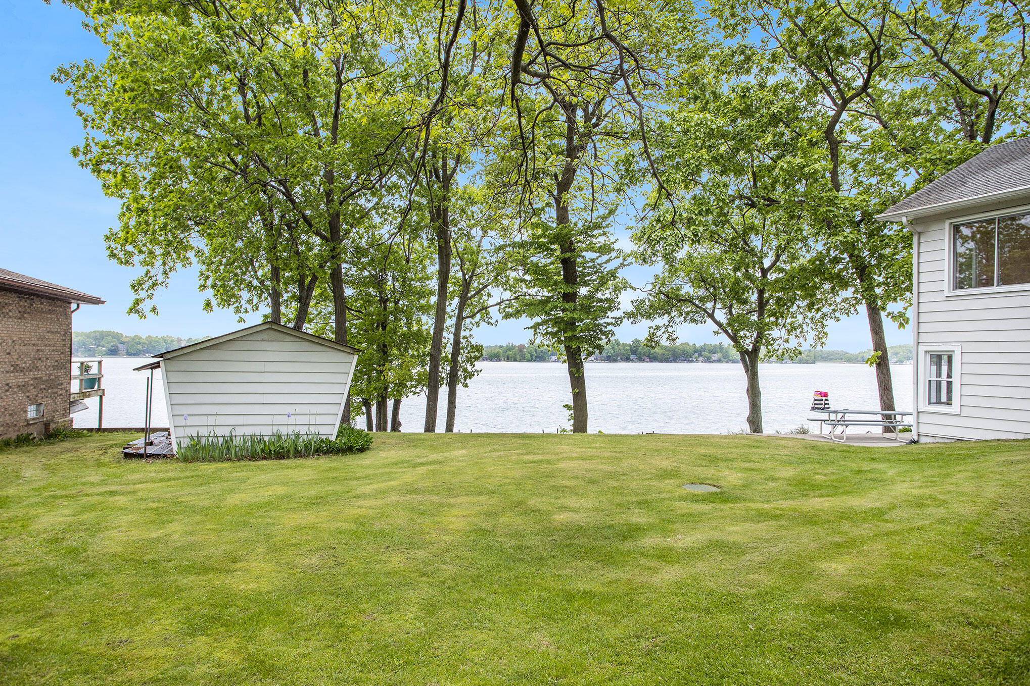 278 Hickory Road Battle Creek, MI 49017 - Photo 5 of 39 Yard, small shed and cement patio