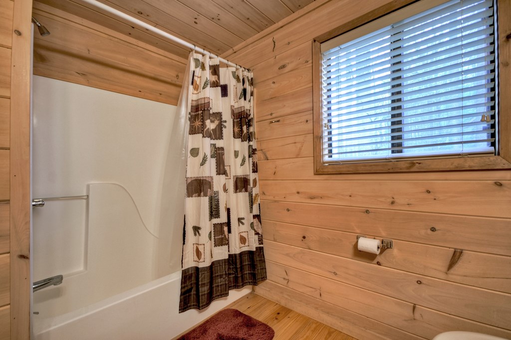 1285 Walnut Ridge Ellijay, GA 30536 - Photo 18 of 38 a bathroom with a shower and a sink