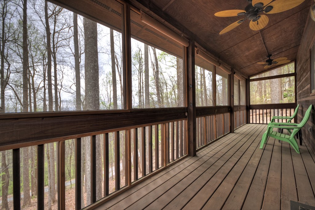 1285 Walnut Ridge Ellijay, GA 30536 - Photo 20 of 38 a view of balcony with wooden floor