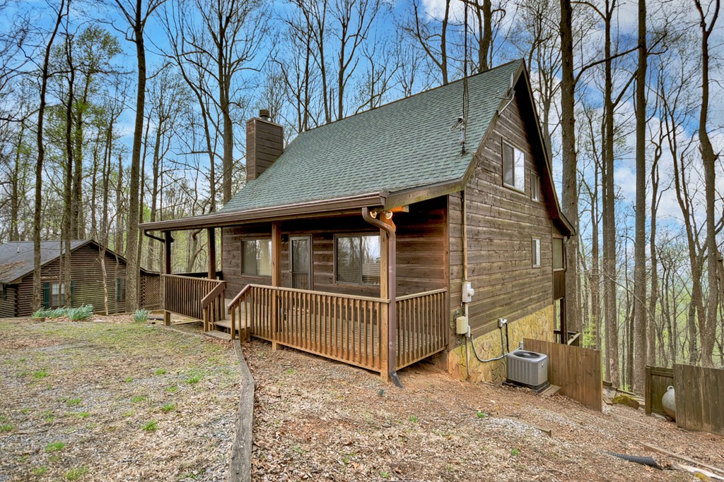 1285 Walnut Ridge Ellijay, GA 30536 - Photo 37 of 38 a view of a house with basketball court