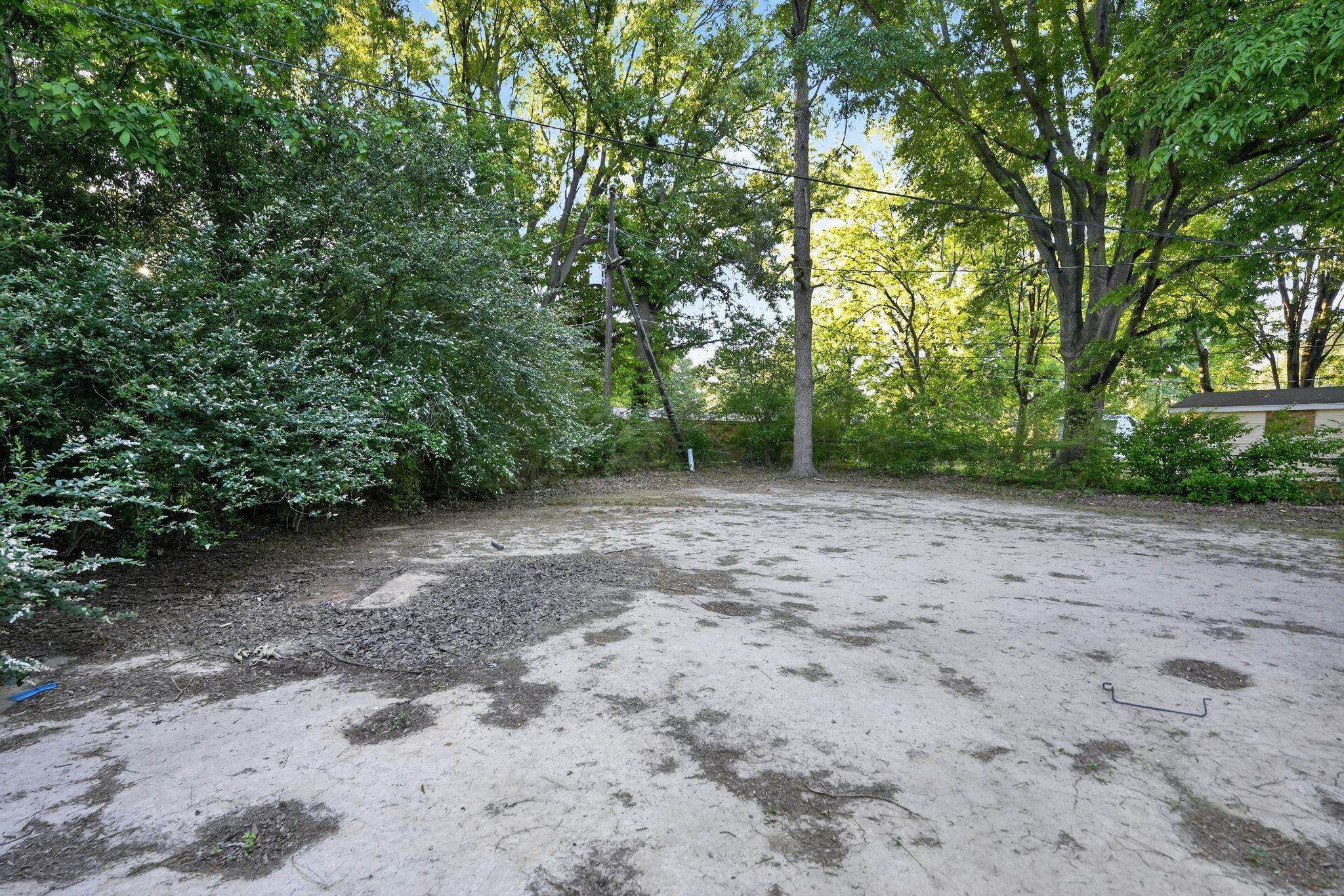 4504 Neely Road Memphis, TN 38109 - Photo 8 of 32 a view of a forest with trees in the background