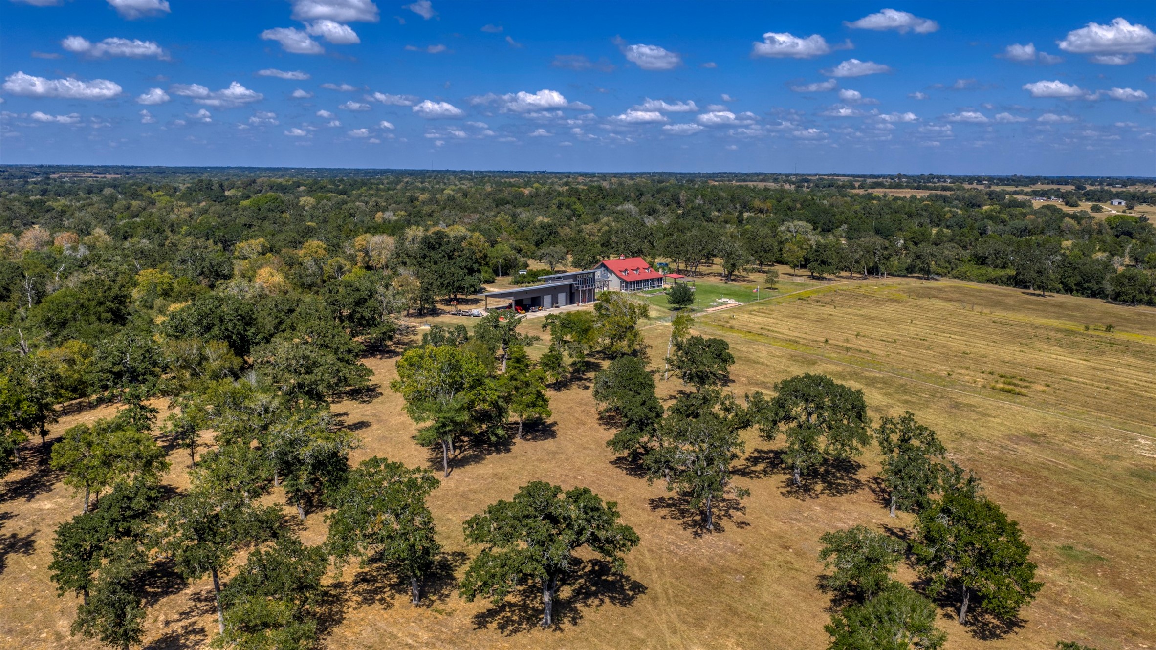 5960 Schoenau Road Brenham, TX 77833 - Photo 42 of 49 a view of a bunch of trees and a yard