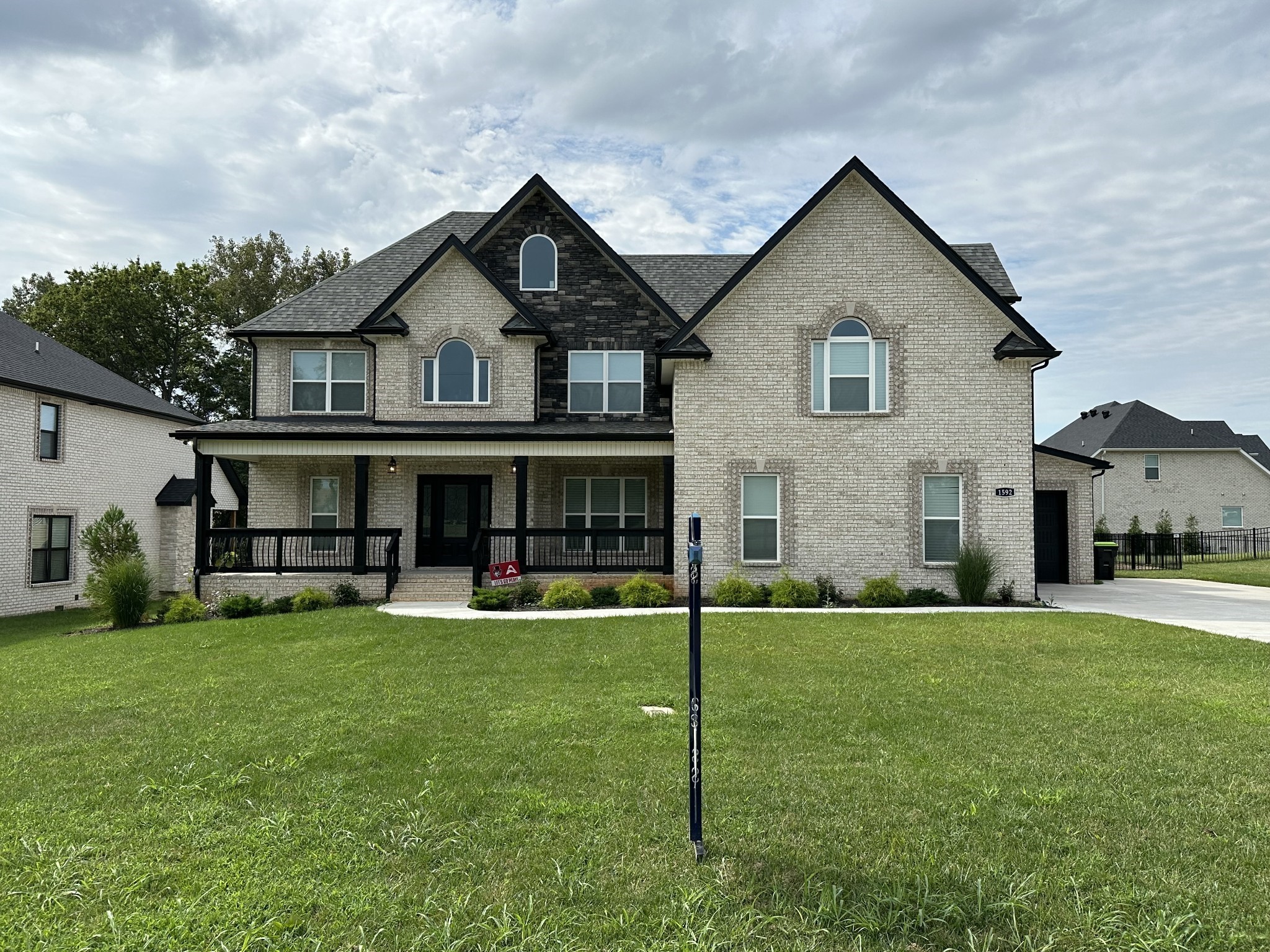 1592 Charles Bell Road Clarksville, TN 37043 - Photo 3 of 30 a view of a house with a yard and sitting area