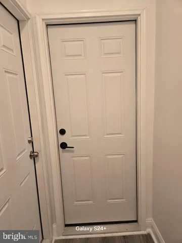 a view of front door