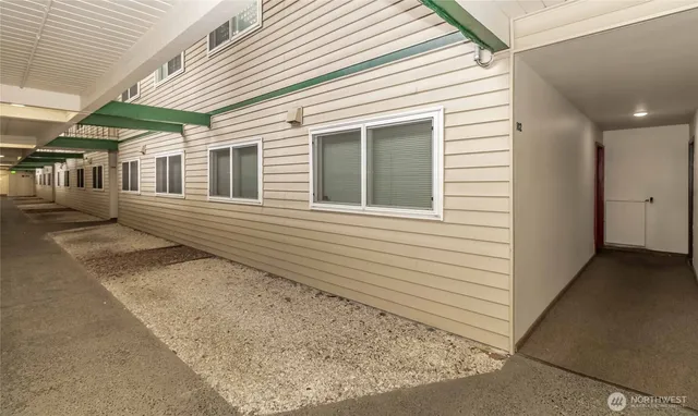a view of a house with a balcony